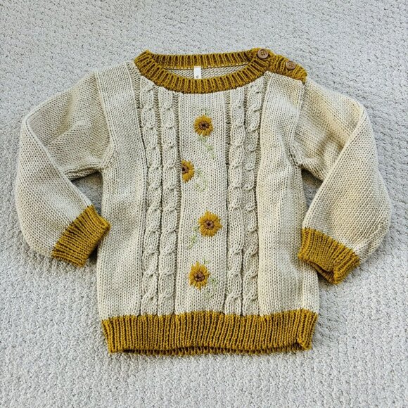 Wild Wawa Sunflower Sweater